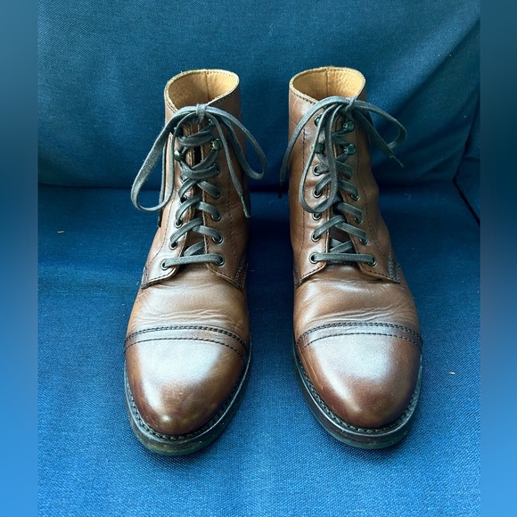 Thursday Boots-Captain in walnut - Picture 2 of 11